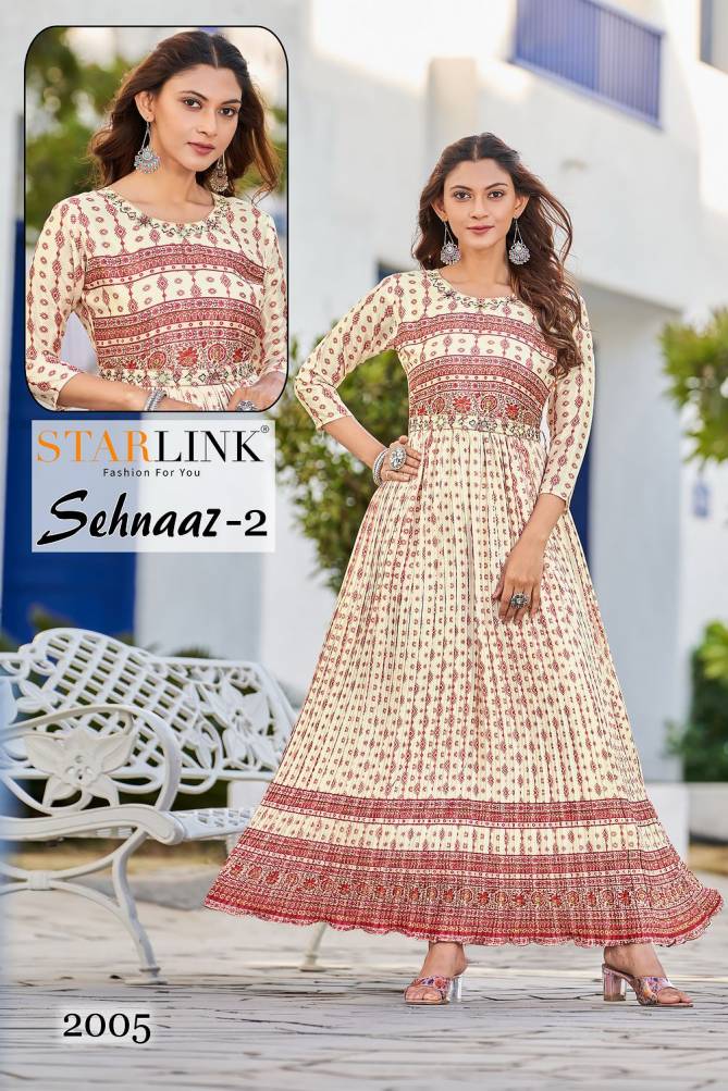 Starlink Sehnaaz 2 Heavy Festive Wear Wholesale Gown Catalog